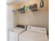 Laundry Room with a washing machine, dryer, and a shelf at 3335 Hawick Commons Dr, Concord, NC 28027