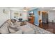 Cozy living room with fireplace and comfortable seating at 3335 Hawick Commons Dr, Concord, NC 28027