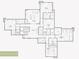 Second floor layout showcasing multiple bedrooms, bathrooms, bonus media area, and exercise space at 3630 Foxcroft Rd, Charlotte, NC 28211