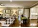 Cozy living room showcases hardwood floors, neutral tones, and an open floor plan at 3718 Barclay Downs Dr, Charlotte, NC 28209