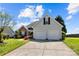 Charming home with a two-car garage, brick accents, landscaped front yard and concrete driveway at 4705 Granite Ct, Indian Trail, NC 28079