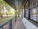 Inviting front porch with brick accents offers a relaxing outdoor space to enjoy the serene surroundings at 4903 Walt Gay Rd, Monroe, NC 28112