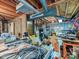 Unfinished basement providing ample storage or workshop space with exposed utilities at 6420 Saint John Ln, Charlotte, NC 28210