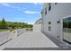 Large gray deck overlooking the private back yard at 708 Brookmeade Dr, Waxhaw, NC 28173
