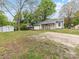 Exterior angle shows a single story home from a high vantage point at 721 Broad St, Kannapolis, NC 28081
