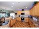 Bright kitchen with stainless steel appliances, granite countertops, and tile backsplash at 739 Ivy Trail Way, Fort Mill, SC 29715