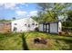 Backyard with grass and detached shed at 833 Old Charlotte Sw Rd, Concord, NC 28027