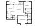 Detailed floor plan showcasing the layout of the kitchen, living room, bedrooms, bathrooms, and balcony at 11163 Harrowfield Rd # 8198, Charlotte, NC 28226