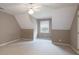 Cozy bedroom featuring neutral walls, carpet flooring, and a ceiling fan at 1228 Quiet Acres Rd, Rock Hill, SC 29732