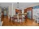 Well-appointed kitchen featuring stainless steel appliances, custom cabinets, and a spacious island at 12614 Robert Walker Dr, Davidson, NC 28036