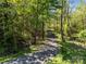 Scenic paved trail winding through lush greenery, perfect for walking and outdoor enjoyment at 12614 Robert Walker Dr, Davidson, NC 28036