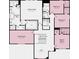 Detailed floor plan of second level showing owner's suite, game room, and additional bedrooms at 13304 Chopin Ridge Dr, Huntersville, NC 28078