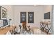 Well-lit office with unique decor, comfortable seating, and a wall-mounted TV at 13304 Chopin Ridge Dr, Huntersville, NC 28078