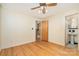 Bedroom with access to the updated bathroom at 1331 Mccorkle Rd, Charlotte, NC 28214