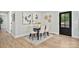Elegant dining room with stylish table and chairs, perfect for hosting gatherings and dinner parties at 143 Ross Rd, Mooresville, NC 28117