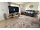 Comfortable living room features a couch, rug and decor at 161 Hickory Nut Dr, Statesville, NC 28677