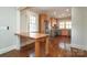 Modern kitchen with updated stainless steel appliances and colorful backsplash at 2015 Dilworth E Rd, Charlotte, NC 28203