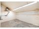 Spacious garage with concrete floor, pegboard walls, and ample storage space at 2415 Hargette Rd, Monroe, NC 28112