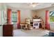 Charming bedroom featuring a unique loft bed with a playful play area underneath at 308 Greenwood Pl, Belmont, NC 28012