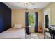 Inviting bedroom with a modern accent wall and a comfortable, minimalist design at 308 Greenwood Pl, Belmont, NC 28012