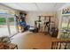 Spacious garage with organized storage and ample room for various activities and equipment at 308 Greenwood Pl, Belmont, NC 28012