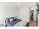 This spacious bedroom offers ample storage in the large closet and plenty of light at 3623 Danvers St, Charlotte, NC 28213