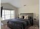 This spacious bedroom features a large window, neutral walls and updated furniture at 3623 Danvers St, Charlotte, NC 28213