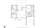 Detailed floor plan showcases spacious rooms, including a large deck, screened porch, and primary bedroom suite at 575 Hill Rd, Lincolnton, NC 28092