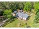 Aerial view of the home showing the layout of the property and surrounding landscape at 1060 Sierra Rd, York, SC 29745