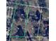 Aerial view of the property boundaries showing lot dimensions and outlining nearby streets and adjacent properties at 1120 E. Woodlawn Rd, Charlotte, NC 28209
