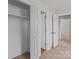 Open closet with shelving showcasing the room's layout and storage options at 1228 Swift Rd, Oakboro, NC 28129