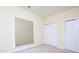 Bedroom with a window with shades and double-door closets at 126 Dairy Farm Rd, Mooresville, NC 28115