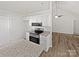 A kitchen featuring stainless steel appliances, granite countertops, and ample cabinetry at 1727 Running Brook Rd, Charlotte, NC 28214