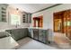 Charming kitchen features painted cabinets, stainless appliances, and a bright window at 2646 Jacobs Rd, Gastonia, NC 28054