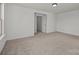 A carpeted bedroom with a ceiling light at 277 Supernova Dr, York, SC 29745