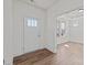 Bright entryway showcasing a front door and an opening into the living room at 277 Supernova Dr, York, SC 29745