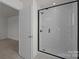 A shower with white subway tile at 277 Supernova Dr, York, SC 29745