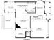 Detailed floor plan of the first level, showcasing the layout of the home at 3040 Sunshower Hts, York, SC 29745