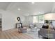 Cozy living room with stylish decor, hardwood floors, and an inviting atmosphere at 3423 Archer Ave, Charlotte, NC 28217