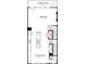 Floorplan showing kitchen, gathering room, casual dining, half bath, outdoor living, pantry and stairs at 5047 Westmead Ln, Charlotte, NC 28262