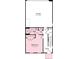 Floorplan showcases a bedroom, bathroom, garage, foyer, stairs, and coat closet, offering functional space at 5047 Westmead Ln, Charlotte, NC 28262
