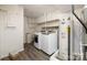 Basement featuring new washer and dryer at 58 Ridgeport Rd, Clover, SC 29710