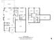 Combined floor plan of the first and second stories with key measurements, showing the home's overall layout at 6265 Riviera Run Estates Dr, Hickory, NC 28601