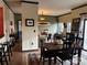 Inviting dining area with hardwood floors, a stylish rug, and contemporary furnishings at 715 N Church St # 613, Charlotte, NC 28202
