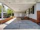 Large carport area with brick columns and access to the backyard at 7617 Pleasant Hill Church Rd, Marshville, NC 28103