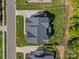 Aerial view showcasing the home's roof, landscaping, and proximity to neighborhood streets at 811 Penny Royal Ave, Fort Mill, SC 29715