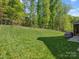 Spacious, well-maintained backyard featuring lush green grass and a fenced perimeter for privacy at 811 Penny Royal Ave, Fort Mill, SC 29715