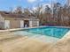 Community pool with bathroom access at 101 N Ferncliff Dr, Mount Holly, NC 28120