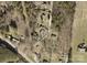 Aerial view of a property nestled among trees and other homes along Wilson Acres Dr and Marshall Wolf Rd at 109 Wilson Acres Dr, Kings Mountain, NC 28086