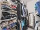 Well-organized walk-in closet provides ample storage space for clothing, shoes, and accessories at 11346 Olde Turnbury Ct, Charlotte, NC 28277